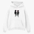 Толстовка худи оверсайз