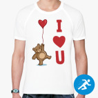 Мужская спортивная футболка