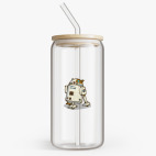 Банка с бамбуковой крышкой