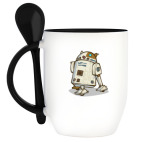 Кружка с ложкой