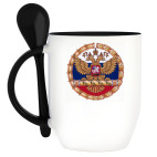 Кружка с ложкой