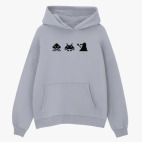 Толстовка худи оверсайз