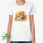 Женская футболка органик