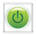 Магнит 6.5 x 6.5 см Вкл/Выкл