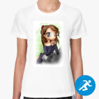 Женская спортивная футболка