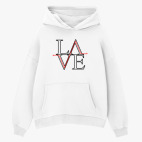 Толстовка худи оверсайз