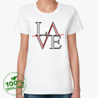 Женская футболка органик