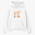 Толстовка худи оверсайз