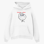 Толстовка худи оверсайз