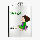 Фляжка стальная