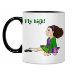 Кружка двухцветная