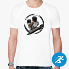 Мужская спортивная футболка