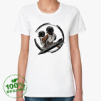 Женская футболка органик