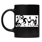 Кружка цветная UV-DTF