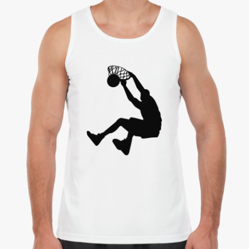 Майка с принтом баскетболист