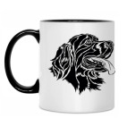 Кружка двухцветная