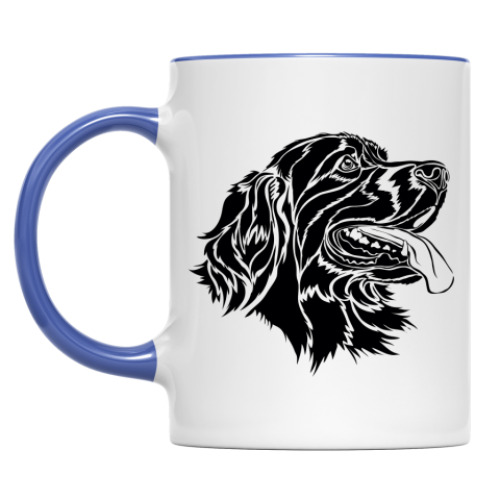 Кружка с принтом Сеттер