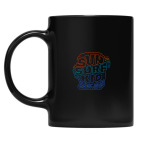 Кружка цветная UV-DTF