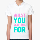 Женская рубашка поло