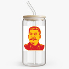 Банка с бамбуковой крышкой