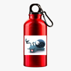 Металлическая бутылка 400 мл UV-DTF