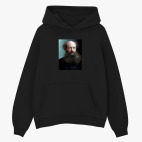 Толстовка худи оверсайз