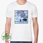 Мужская футболка органик