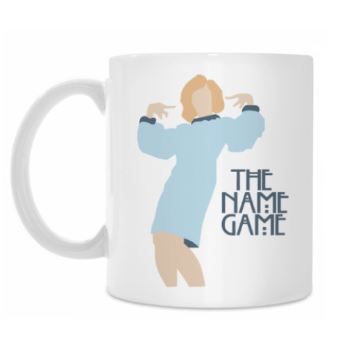 Кружка с принтом the name game