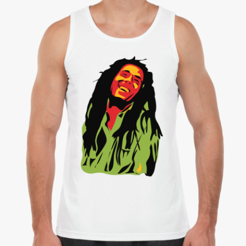 Майка с принтом Marley