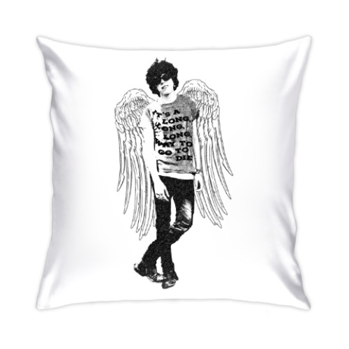 Подушка с принтом Аngel