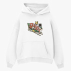 Толстовка худи оверсайз