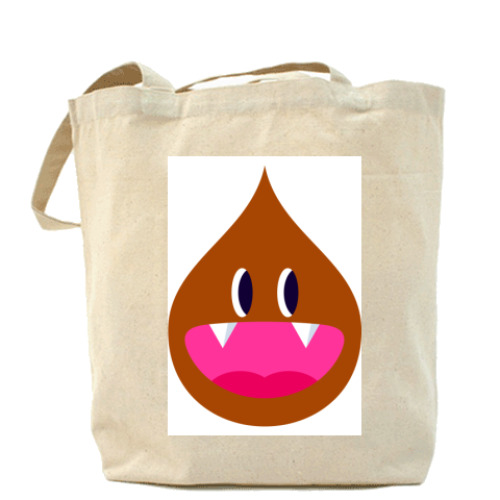 Сумка шоппер с принтом Droplet