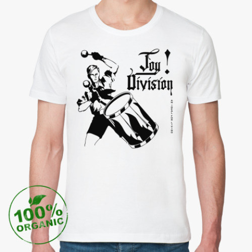 Футболка из органик-хлопка с принтом Joy Division
