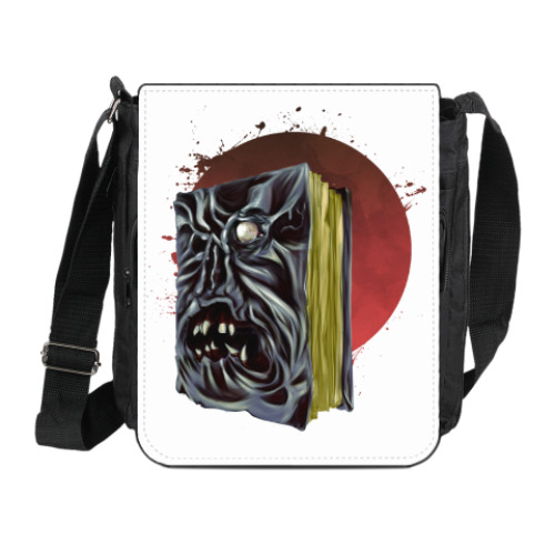 Сумка на плечо (мини-планшет) с принтом Некрономикон