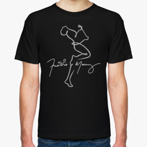 Футболка с принтом Freddie Mercury