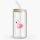 Банка с бамбуковой крышкой