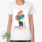 Женская футболка органик