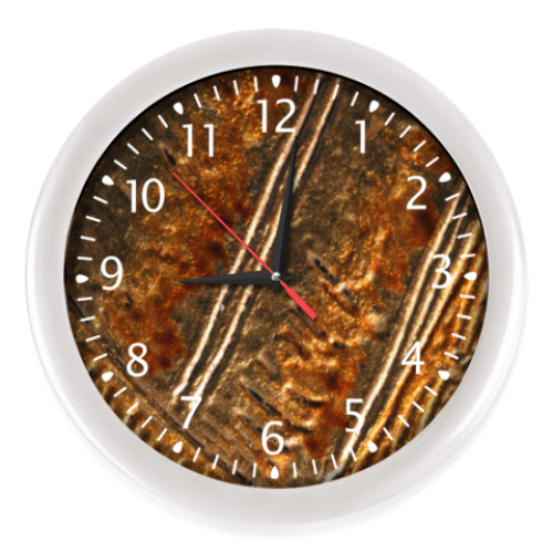 Настенные часы с принтом Текстура