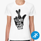 Женская спортивная футболка