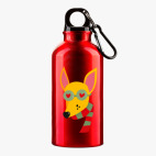 Металлическая бутылка 400 мл UV-DTF