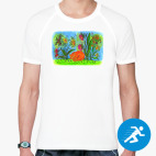 Мужская спортивная футболка