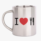 Кружка металлическая