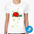 Женская спортивная футболка