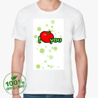 Мужская футболка органик