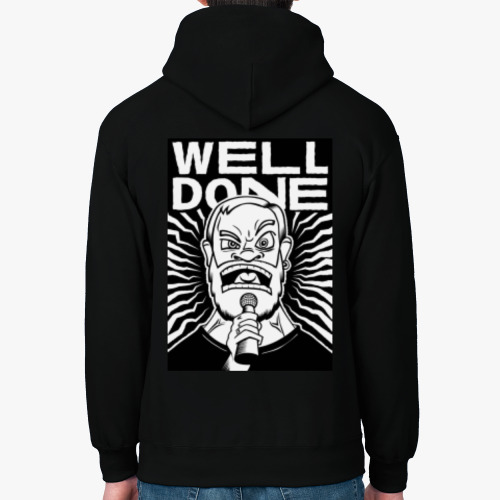 Толстовка худи с принтом IDLES Well Done