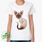 Женская футболка органик