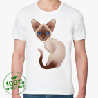 Мужская футболка органик