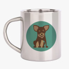 Кружка металлическая