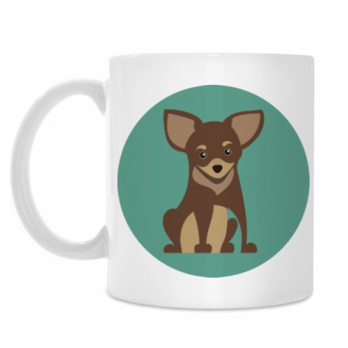 Кружка с принтом Sweet dog