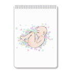 Блокнот А4 У вас будет малыш